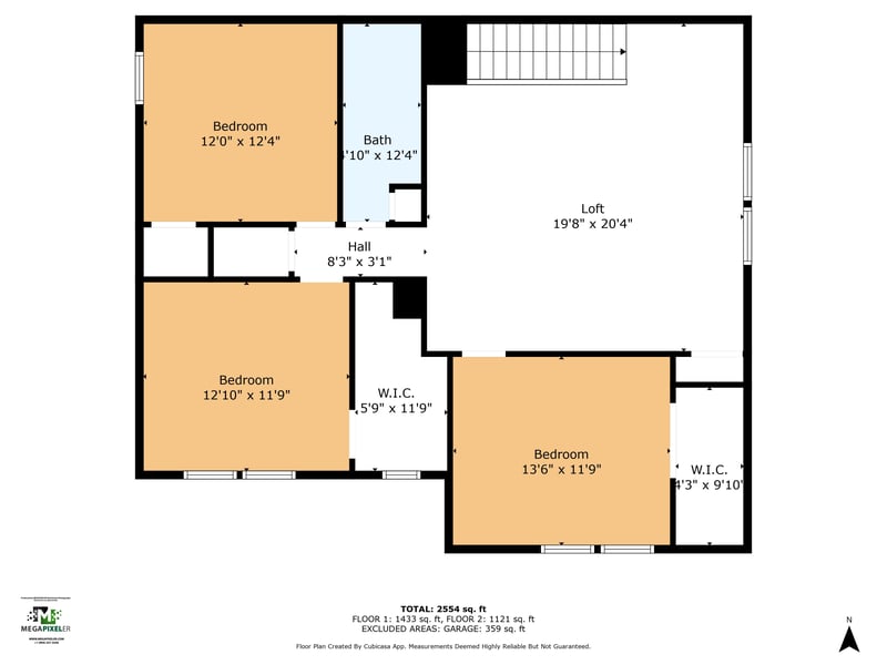 Floor plan 3 of 287 Myrtle Oak Ct, St. Augustine, FL 32092