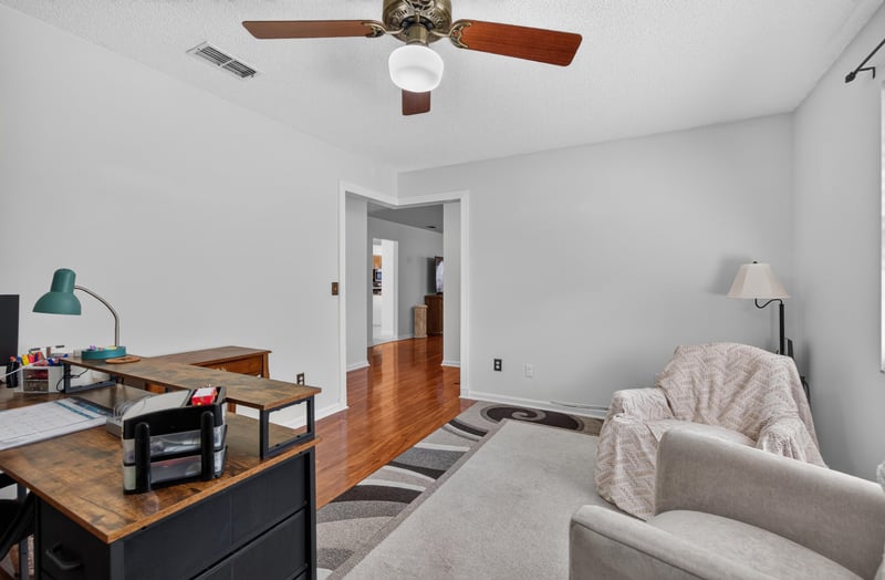 Office space with two desks and storage at 2435 Range Line Rd, Middleburg, FL