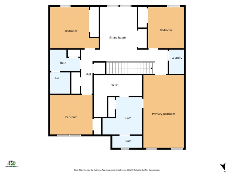 Floor plan 4 drawn by Megapixeler, Frst Glen Ln, Yulee