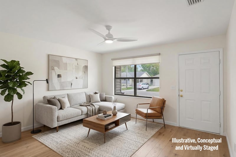 Family Room - Illustrative at 1506 North St, Green Cove Springs, FL 32043