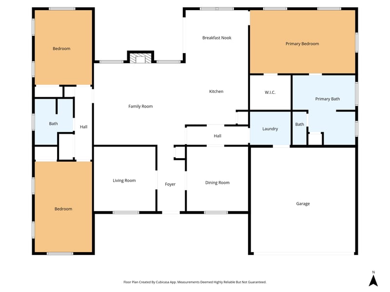 Floorplan at 6819 Mc Mullin St, Jacksonville, FL 32210