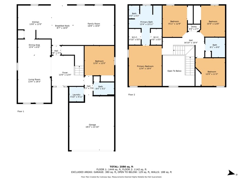 Floor plan 5 of 6054 Chestnut Gelding Ln, Jacksonville, FL 32234