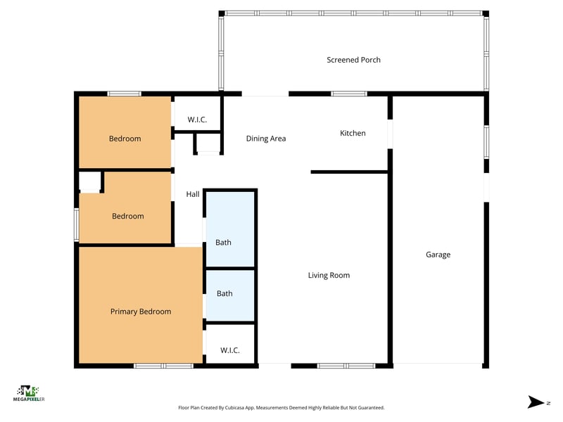 Floor plan 1 of 6246 Alfredo Dr W, Jacksonville, FL 32244