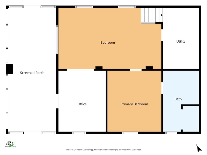 Floor plan 2 of 126 Palmetto Trail, Interlachen, FL 32148