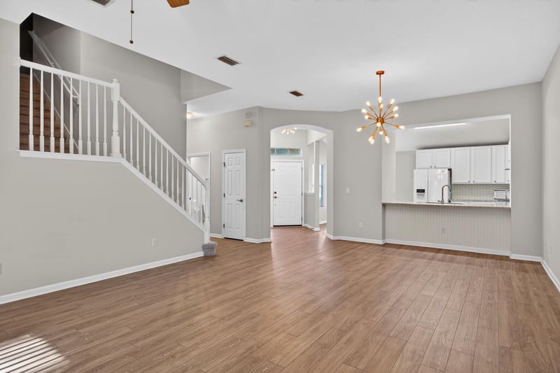 Living Room & Dining Room at 6377 Island Forest Dr unit d, Fleming Island, FL 32003