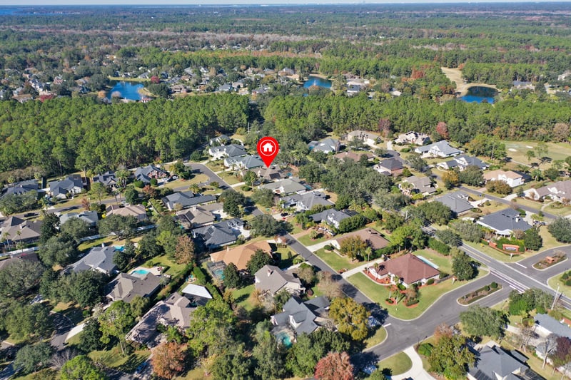 Far showing Golf and Lakes at 320 Talwood Trce, Jacksonville, FL 32259