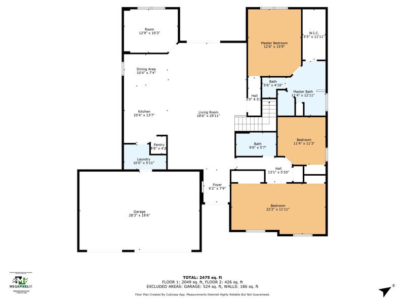 Floor plan 1 of 244 Palazzo Cir, St. Augustine, FL 32092
