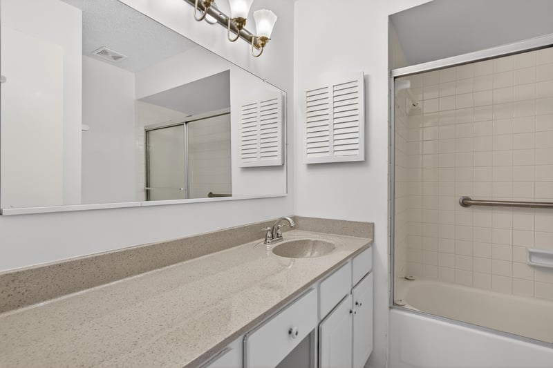 Primary Bathroom at 4814 Windrush Ln a 4, Jacksonville, FL 32217