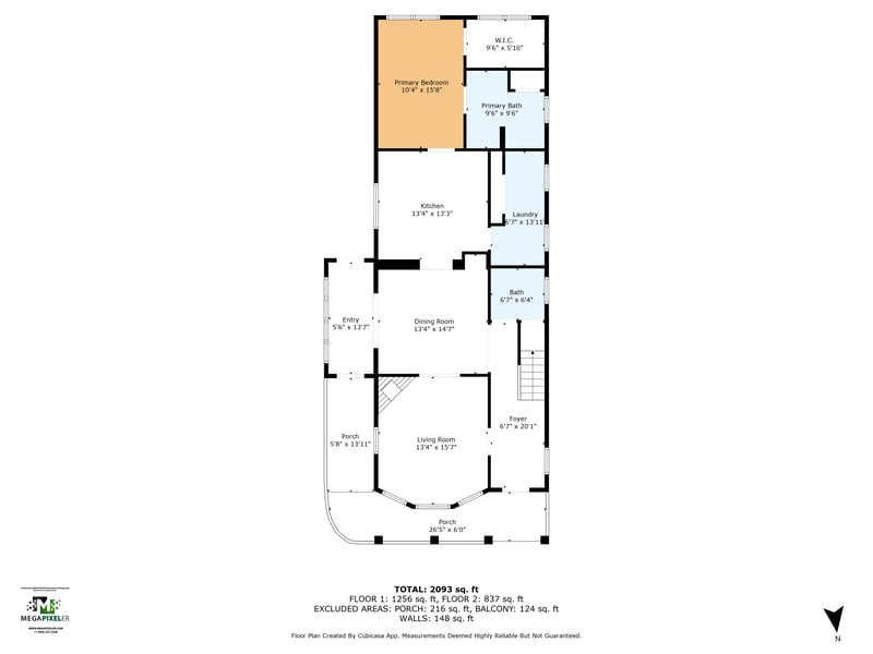 Floor plan 2 of 138 7th St W, Jacksonville, FL 32206