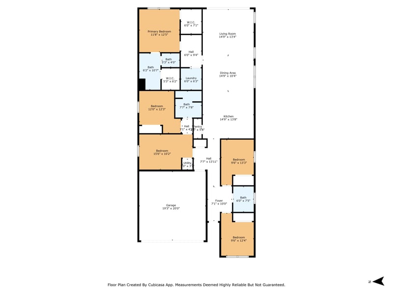 Floor plan 1 of 214 Pepperpike Wy, St. Augustine, FL 32092