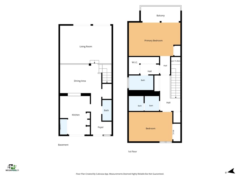Floor plan 5 drawn by Megapixeler, Las Palmas Way, Jacksonville