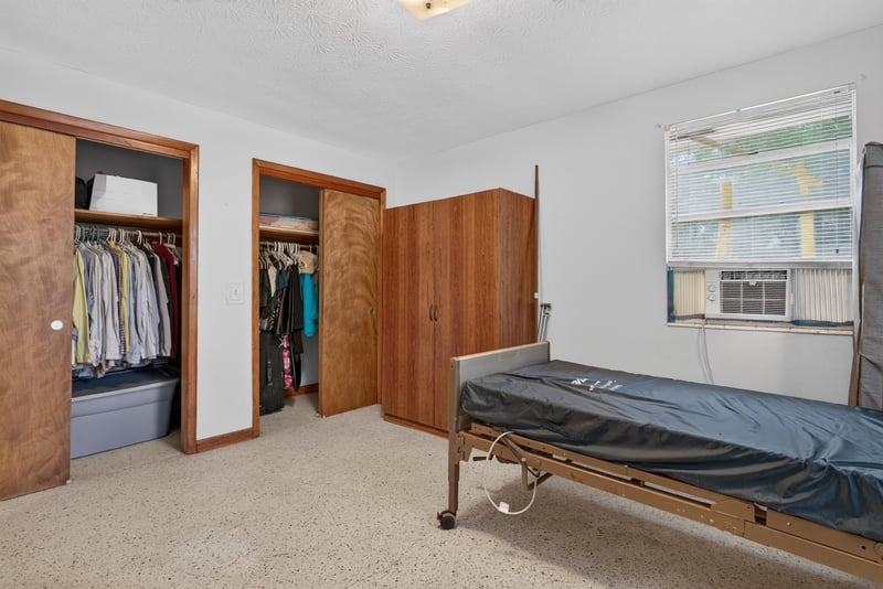 Closet area with hanging storage at 5745 110th St, Jacksonville, FL 32244