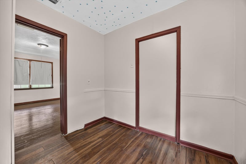 Empty room with window and door at 2132 Allandale Cir W, Jacksonville, FL