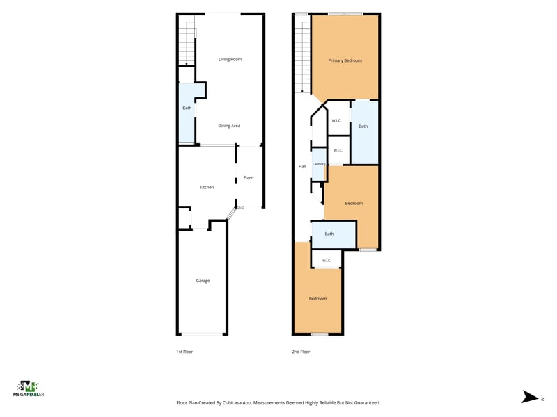 Floor plan 1 drawn by Megapixeler, Hartsfield Forest Cir, Jacksonville