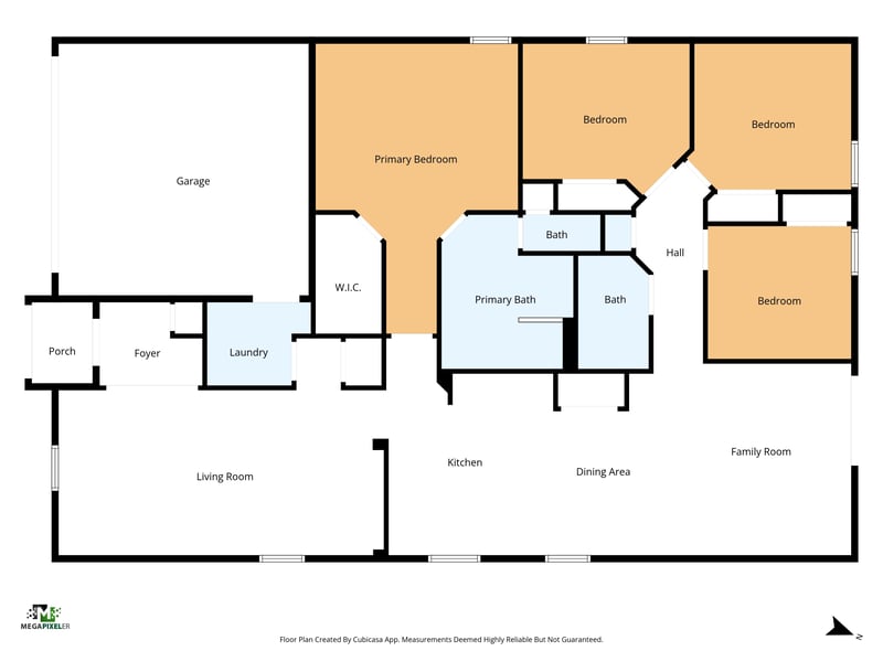 Floor plan 1 of 12387 Anarania Dr, Jacksonville, FL 32220
