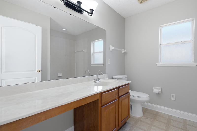 Bathroom with vanity and toilet at 14187 Big Spring St, Jacksonville, FL 32258
