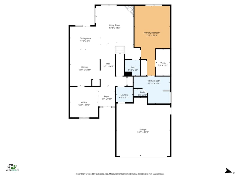 Floor plan 2 of 3719 Sea Hawk St E, Jacksonville, FL 32224