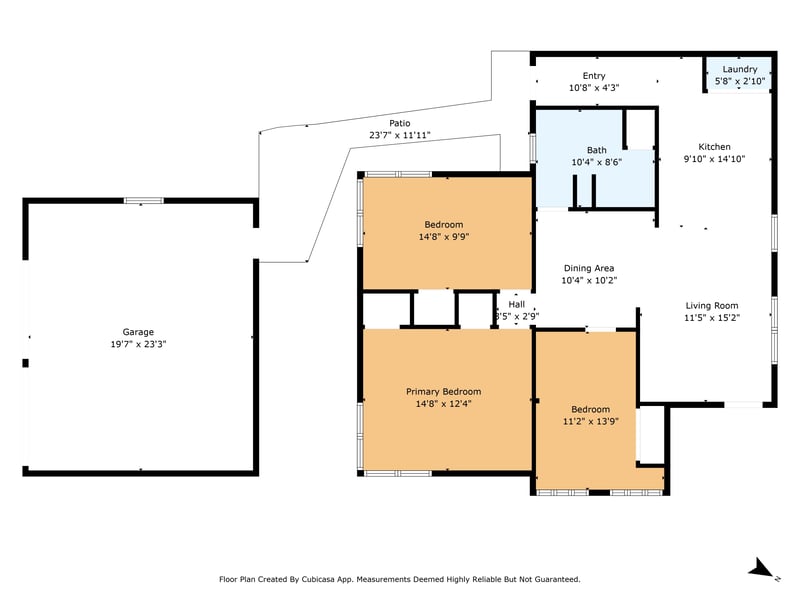Floor plan 1 of 1011 Glencarin St, Jacksonville, FL 32208