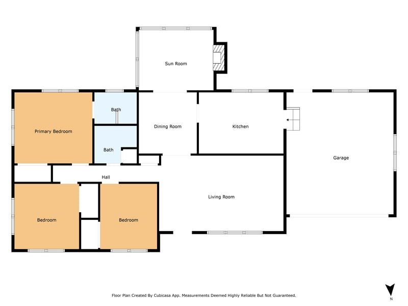 Floorplan at 5060 Carmel Dr, Jacksonville, FL 32244