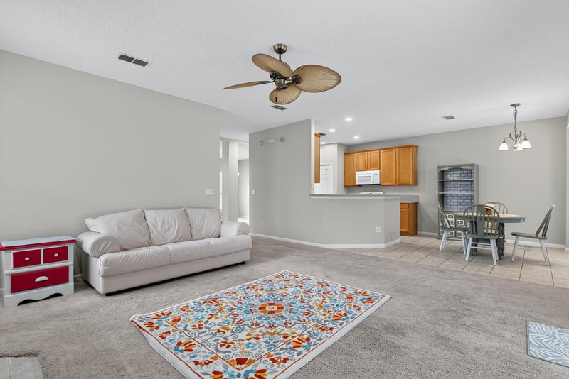 Family Room at 1908 Tuscan Oaks Ct, Orange Park, FL 32003
