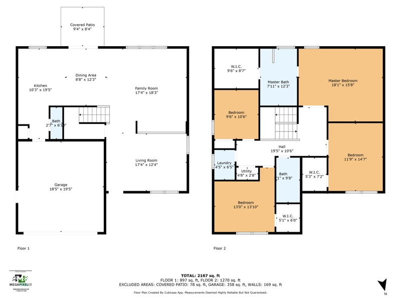 Floorplan at 1457 Heather Ct, St. Augustine, FL 32092
