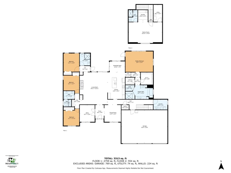 Floor plan 5 of 11833 Fitchwood Circle, Jacksonville, FL 32258