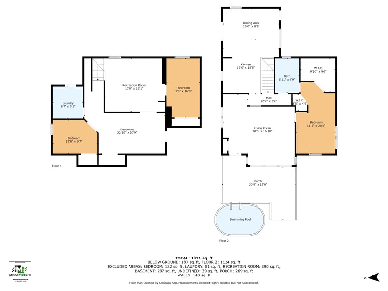 Floorplan at 3141 Water St, Jacksonville, FL 32208