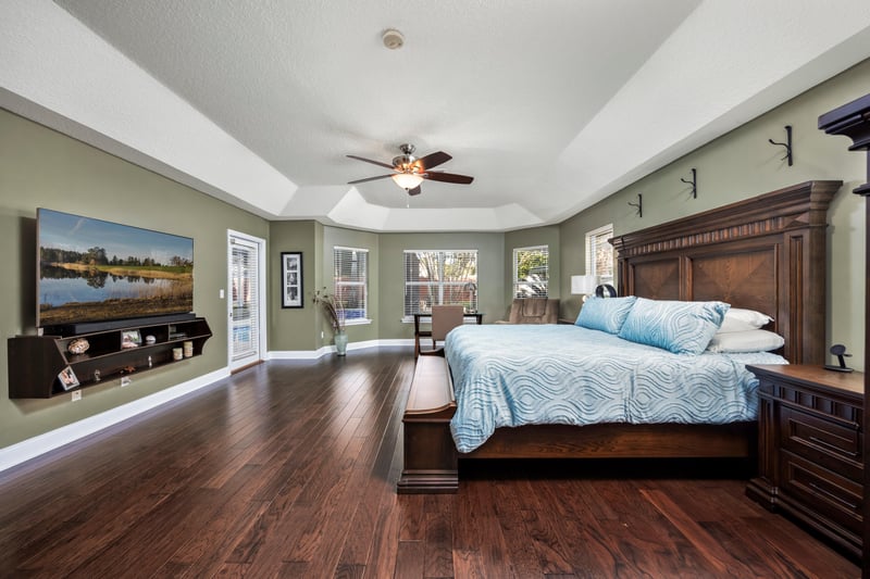 Master Bedroom Angle 1 at 320 Talwood Trce, Jacksonville, FL 32259