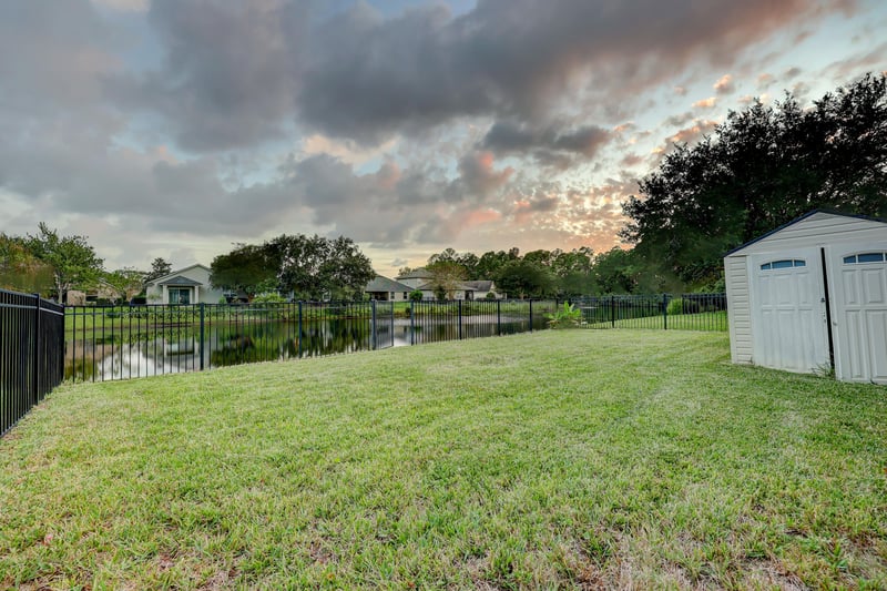 BackYard at 3382 Chapel Ct, Jacksonville, FL 32226