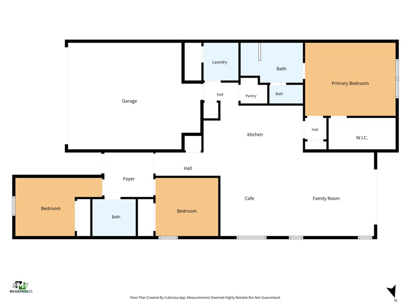 Floorplan 2 at 409 Hasler Ave, St. Augustine, FL 32092