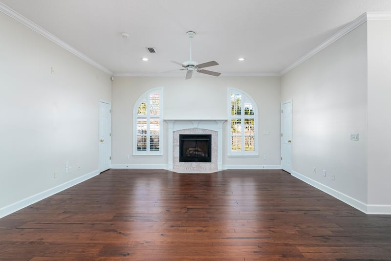 Family Room Single Point Perspectice at 1700 Southcreek Dr, Jacksonville, FL 32259