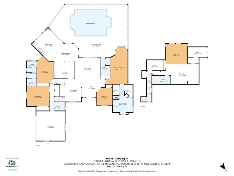Floor plan 5 of 8285 7 Mile Dr, Ponte Vedra Beach, FL 32082