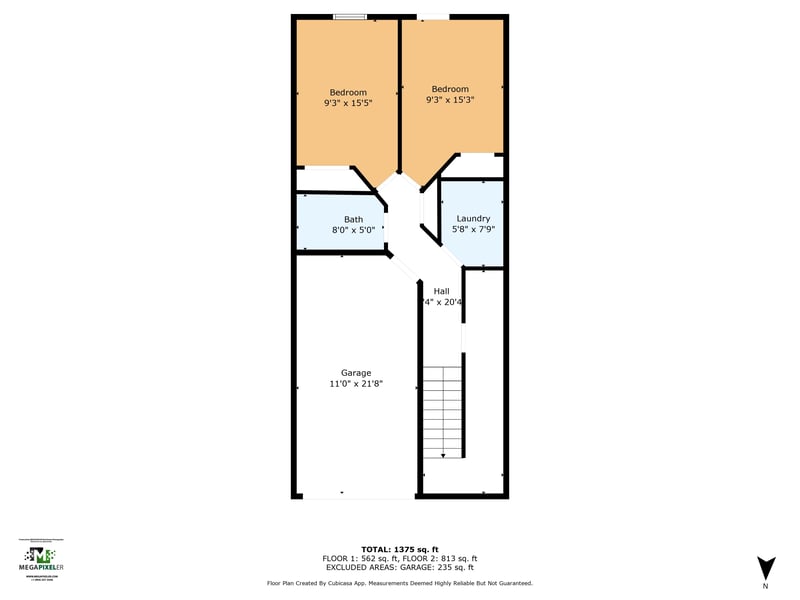 Floor plan 1 of 8336 Homeport Ct, Jacksonville, FL 32244