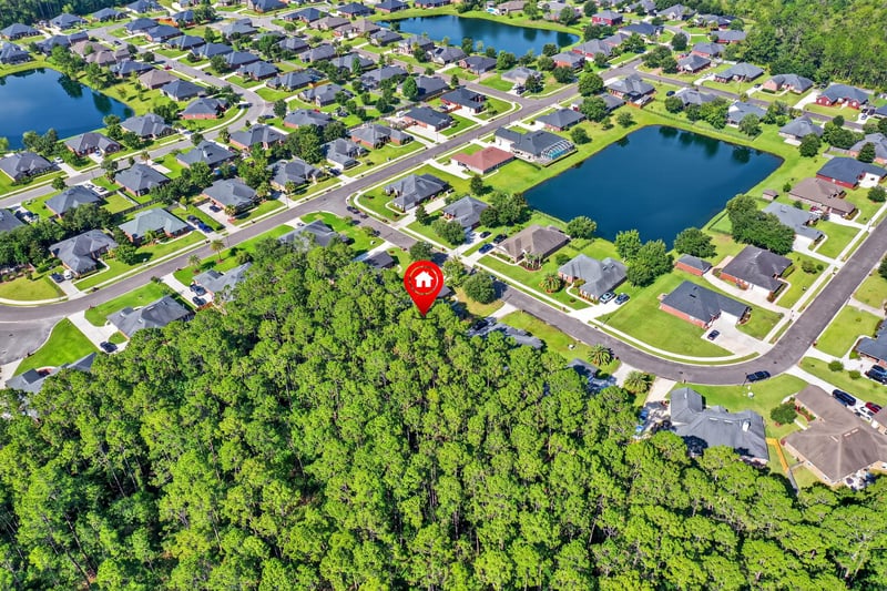 Aerial (4) at 10873 Dunnotar Rd, Jacksonville, FL 32221