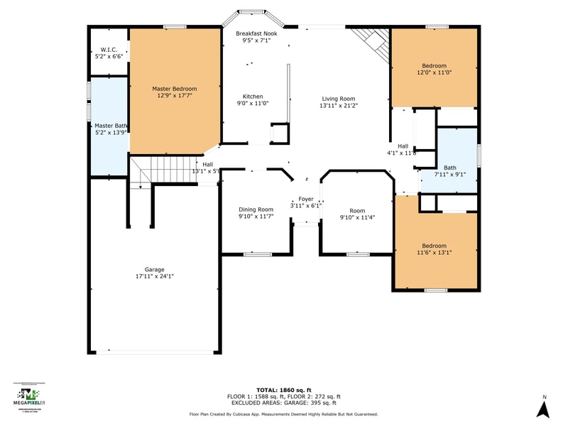 Floor plan 2 of 7885 Steamboat Springs Ct, Jacksonville, FL 32210