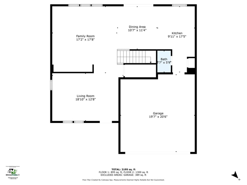 Floor plan 1 of 2266 Brian Lakes Dr E, Jacksonville, FL 32221
