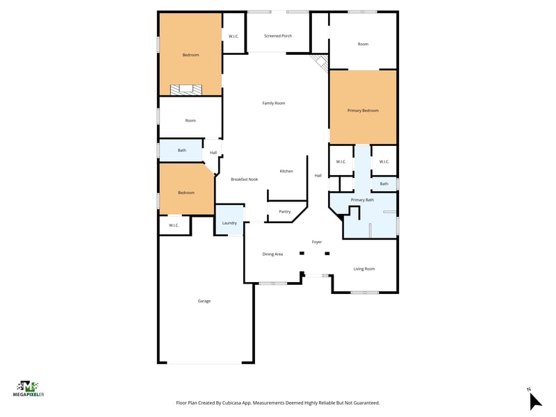 Floor plan 1 of 12437 Harbor Winds Dr N, Jacksonville, FL 32225