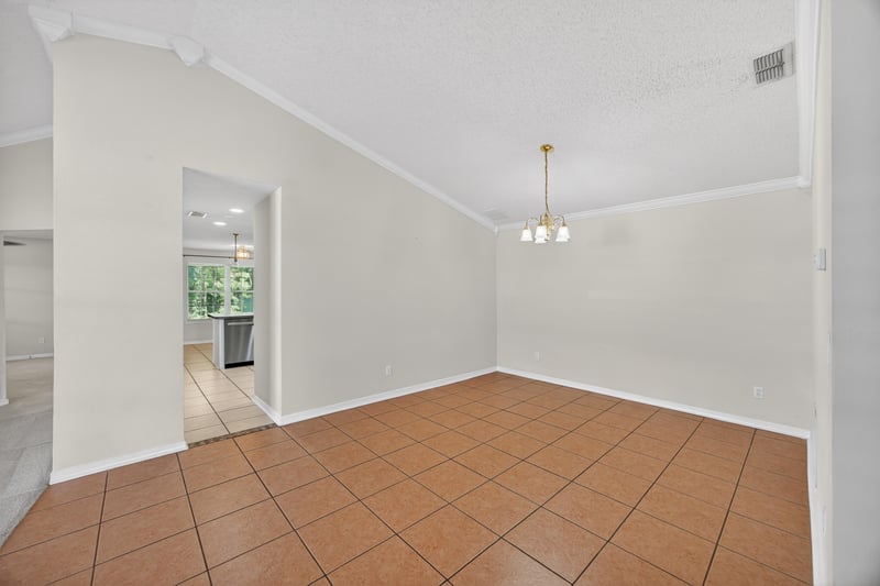 Dining Room at 1568 Backwater Drive, Middleburg, FL 32068