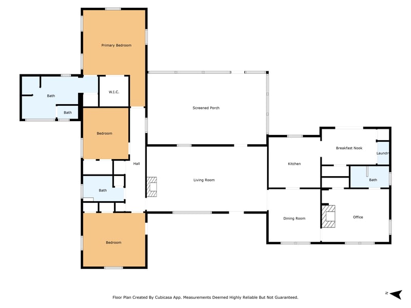 Floor plan 1 of 3079 Anderson Rd, Green Cove Springs, FL 32043
