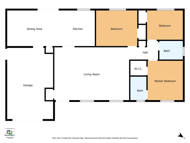 Floor plan 1 of 1588 Rainbow Rd, Middleburg, FL 32068