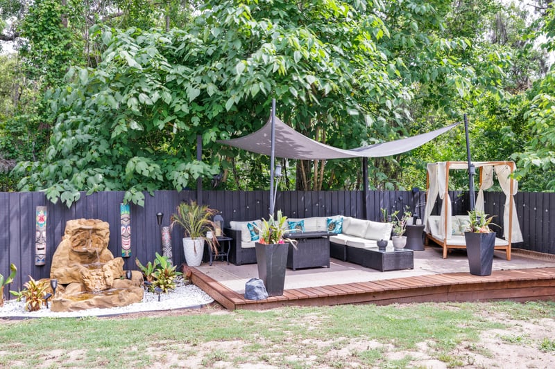 Backyard at 97054 Huntington Ct, Yulee, FL 32097