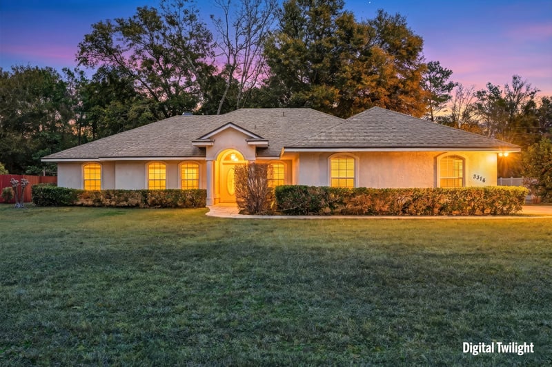 Twilight at 3316 Cedar Glen Way, St. Augustine, FL 32086