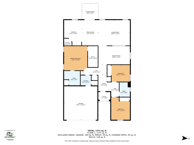 Floor plan 1 of 76690 Timbercreek Blvd, Yulee, FL 32097