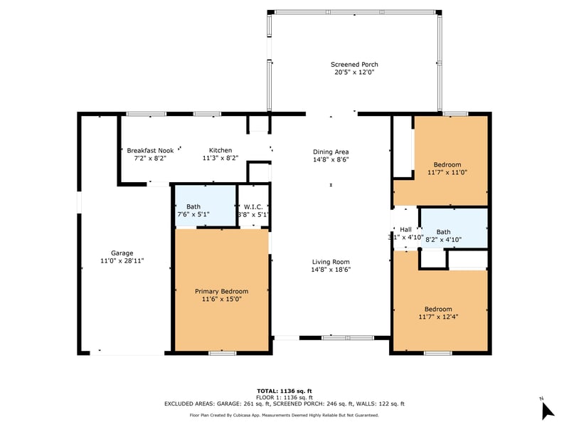 Floor plan 1 of 2705 Pinewood Blvd N, Middleburg, FL 32068