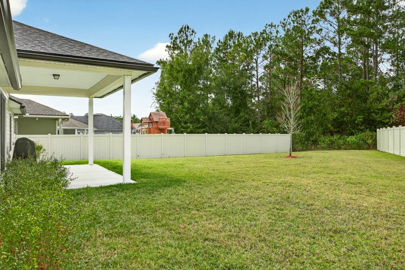 Backyard at 1733 Austin Lk Wy, Middleburg, FL 32068