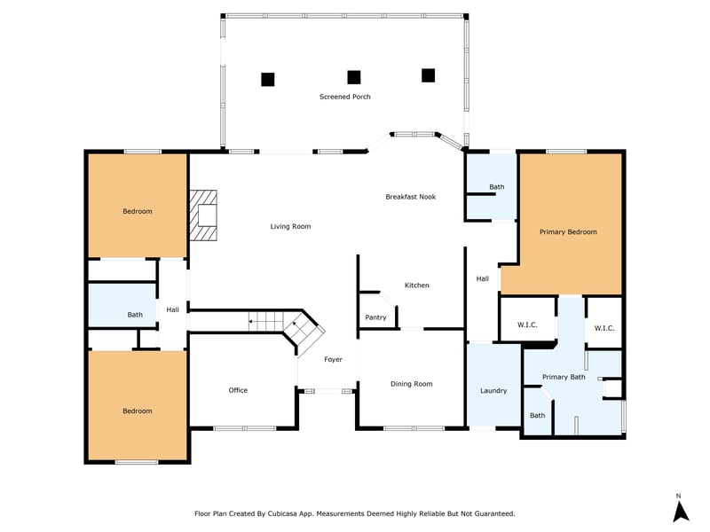 Floor plan 1 of 2502 Willow Creek Dr, Fleming Island, FL 32003