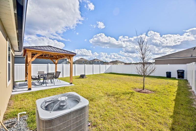 Backyard Virew at 2433 Falling Star Ln, Green Cove Springs, FL 32043