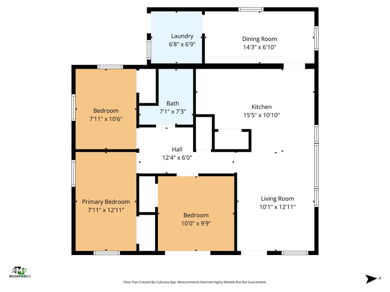 Floor plan 2 of 5202 Birkenhead Rd, Jacksonville, FL 32210