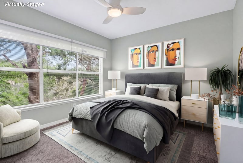 Bedroom 2 at 1800 The Greens Way apt 302, Jacksonville Beach, FL 32250
