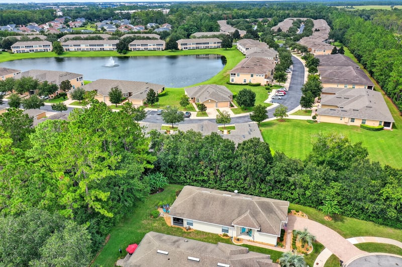 Aerial View at 11736 Surfbird Cir, Jacksonville, FL 32256